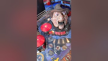 Freddy nightmare on elm Street pinball machine
