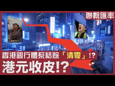 [乜都清零]美國加息，香港外匯儲備都清零？｜金融大鱷追擊，香港不堪一擊？｜銀行體系結餘、外匯儲備、聯繫匯率有咩關係？｜粵語中字