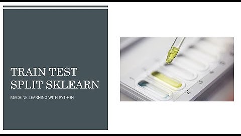 Split Data into Training and Testing Sets| Machine Learning Tutorial part 5| Scikit Learn