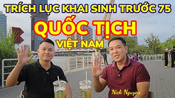 CĂN CƯỚC CÔNG DÂN VÀ QUỐC TỊCH VIỆT NAM - NHỮNG VẤN ĐỀ PHÁP LÝ MÀ ÍT VIỆT KIỀU BIẾT || Nick Nguyen