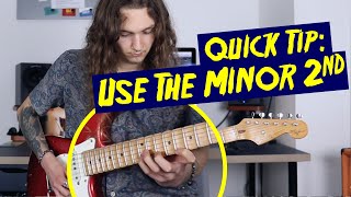 HOW TO USE THE MINOR 2ND INTERVAL Pete amp Vinnie 3 Minute Guitar Tips