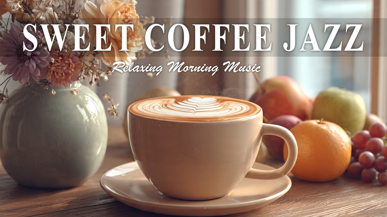 Sweet Coffee Jazz ☕Soft Coffee Jazz - Smooth & Relaxing Jazz for Work ...