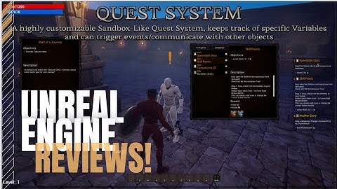 Unreal Engine Marketplace Honest Reviews :RPG System - All-In-One