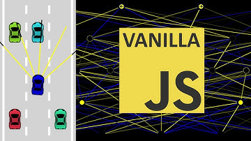 Self-driving car - No libraries - JavaScript course [Lecture 1]