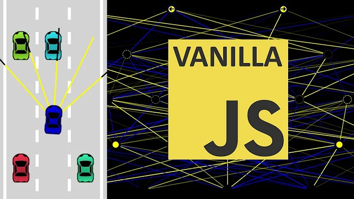 Self-driving car - No libraries - JavaScript course [Lecture 1]