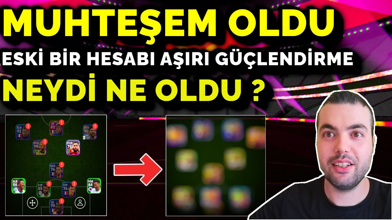 ESKİ BAKIMSIZ HESAP MUHTEŞEM OLDU🔥KOLEKTİF GÜCE BAKIN 😲NEYDİ NE OLDU 5. HESAP FİNAL (EFOOTBALL 2024)
