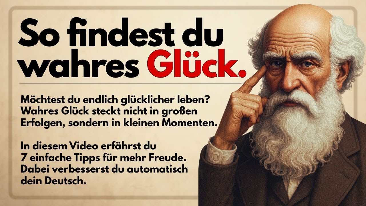 7 Tipps für mehr Freude im Alltag | Deutsch lernen mit Geschichten