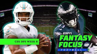 CSS DFS Fantasy Focus Week 8 - Best cash games & tournament plays | ESPN