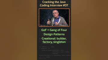 What is the GoF? - Cracking the Java Coding Interview