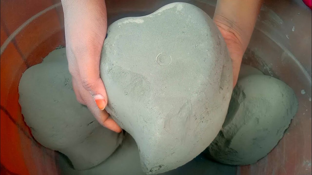 Mango Pure Cement Crumbling Satisfying Video Asmr Puppys YouTube Mango Pure Cement Crumbling Satisfying Video Asmr Puppys YouTube