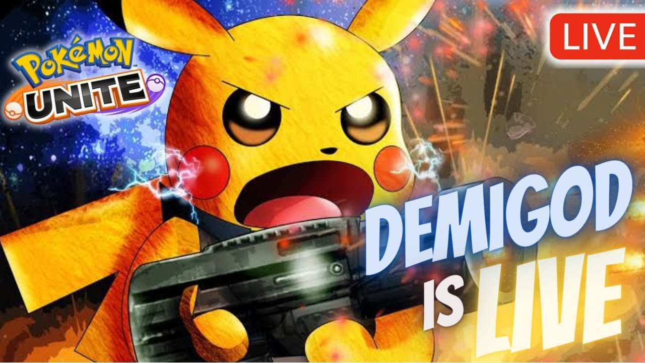 Season 9 Rank Push | Pokemon Unite Live Gameplay - YouTube
