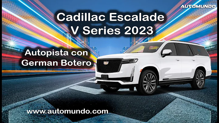 Cadillac Escalade V Series 2023 con german botero