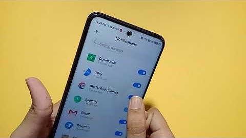 Poco F3 GT Notification Setting | How to off app notification | notification band kaise kare