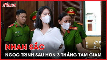 Hình ảnh Ngọc Trinh tại phiên tòa xét xử tội gây rối trật tự công cộng - PLO