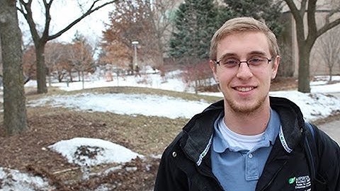 UW-Stevens Point Spotlight: Aaron Weaver, biochemistry