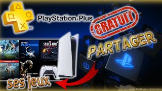 COMMENT PARTAGER SON ABONNEMENT PS PLUS SUR PS5