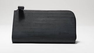 【カワニシカバン】リッチーL サンドレザーメガネロゴ入り限定ブラック ricchyL[リッチーL]｜サンドレザーブラック 7/18 12時より販売開始