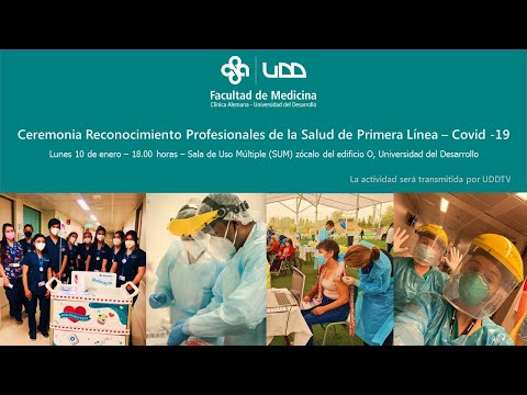 Ceremonia de Reconocimiento a profesionales de la salud de primera línea - Covid-19