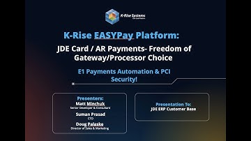 2023 April12 EASYPay JDE CARD AR Payments Webinar