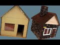 #DIY. Домик из картона своими руками/Building a Miniature house