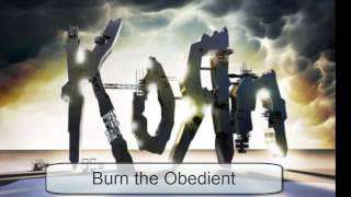 Korn - Burn the Obedient