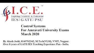 Control Systems (Unit - 5)(Part - 3)