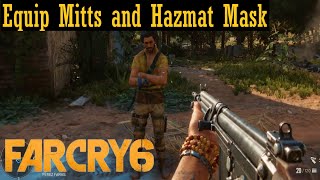 How To Equip The Fuego Mitts And Hazmat Mask on Far Cry 6 (Suit Up With Gears)