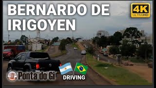 UNA CALLE nos SEPARA [FRONTERA ARGENTINABRASIL] entendé BERNARDO DE IRIGOYEN  MISIONES ARGENTINA