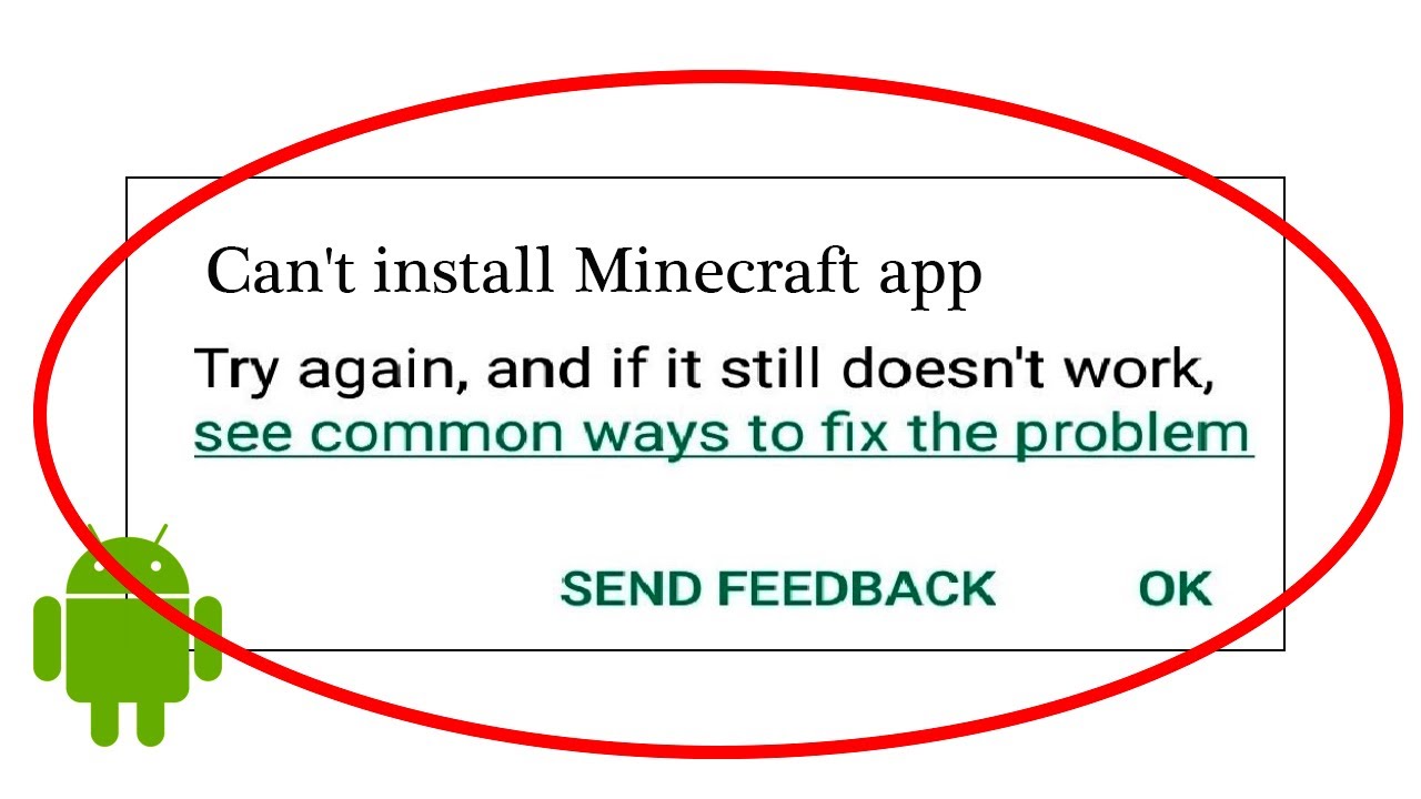 So I downloaded an app Minecraft ed but it won't download and I uninstalled  an app but I just can't - Google Play Community