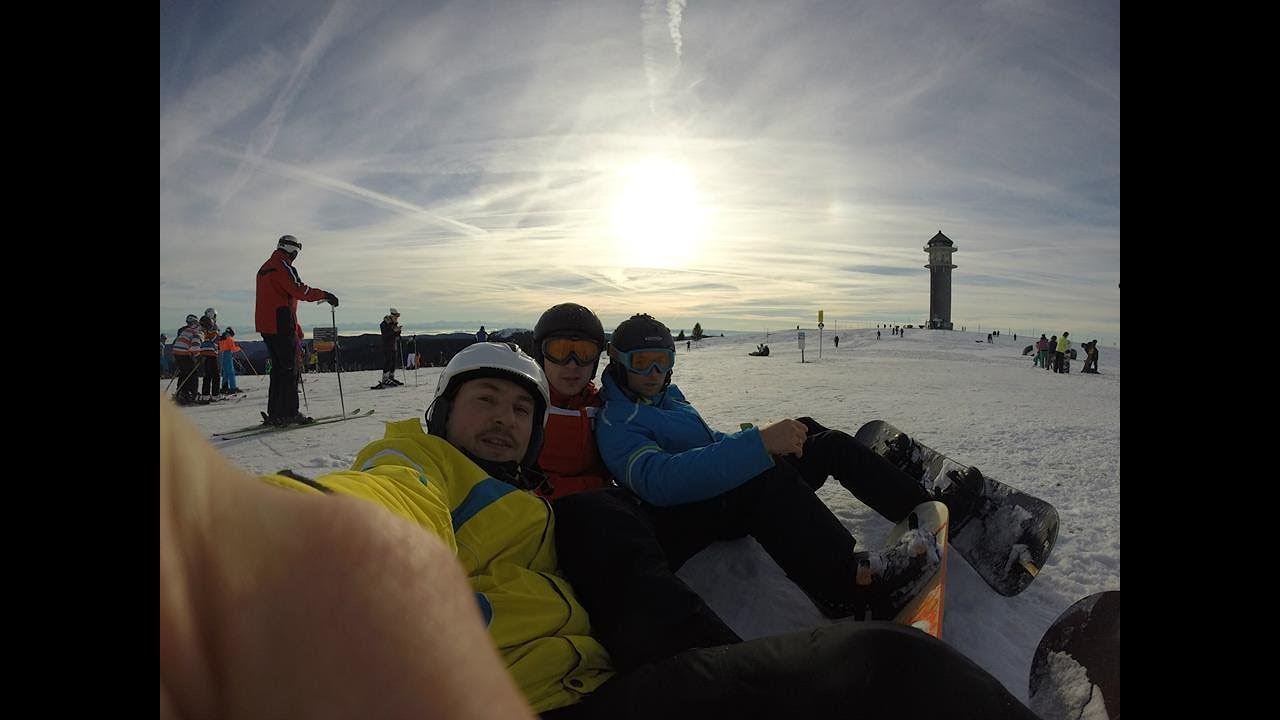 Skigebiet Feldberg/Schwarzwald: Seebuck-Abfahrt / Горнолыжный курорт Фельдберг, Германия