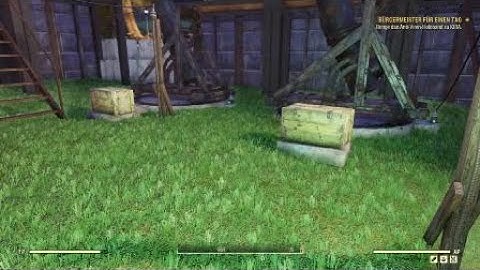 Fallout 76 - Marsupial Mutation Test being crashed