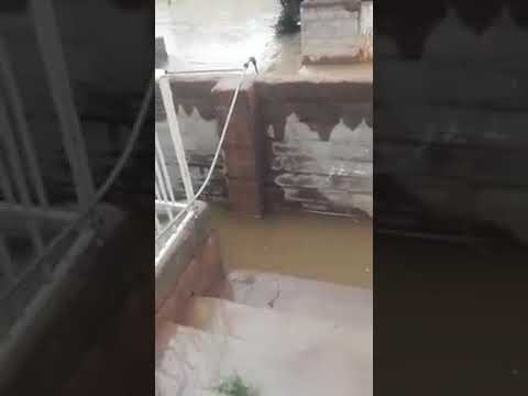 ورود آب به روستا و ایستگاه برق بامدژ در خوزستان۱۱ فروردین