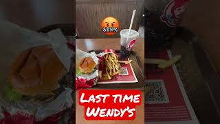 Wendy’s is awful.