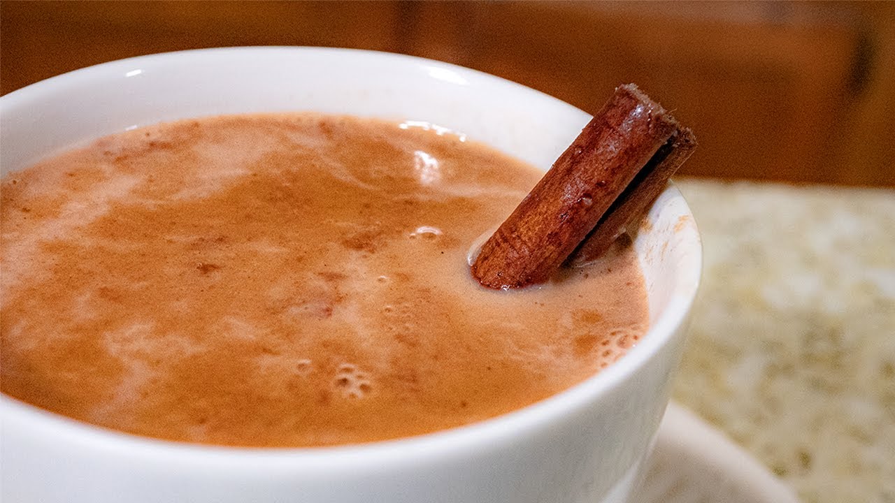 Atole De Avena Con Chocolate Abuelita | Recetas Mexicanas Faciles