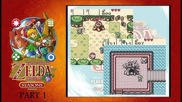 The Legend of Zelda Oracle of Seasons Part 1: Intro and Gnarled Root Dungeon [No Commentary]