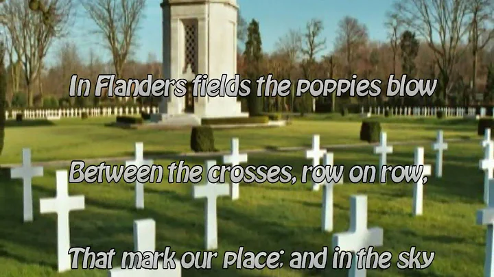 In Flanders Fields - Song and Slideshow