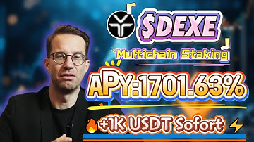 Schritt-für-Schritt: stake DEXE im DeXe Protocol und erhalte sofort APY 1701.63%%