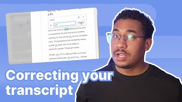 How to Quickly Fix and Polish Transcripts in Descript