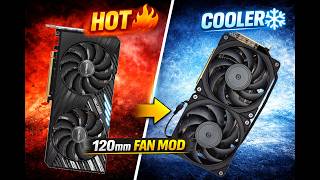 ASRock Challenger RX 7900 GRE OC 120mm Fan Mod – Ghetto Mod Tutorial