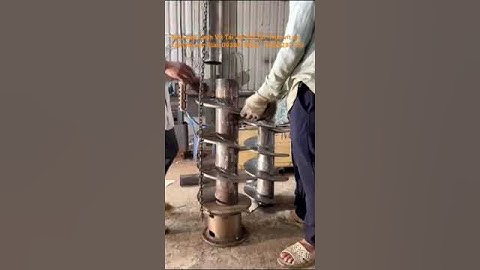 Trục vít tải ép - vắt #screwconveyor #automobile #machine #industrial #screw