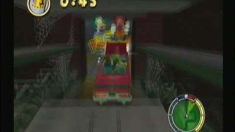 Simpsons Hit and Run Level 7-6 Alien "Auto" Topsy Part II