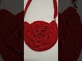 Today's dispatch...#sandhyakulkarni #crochet #3drosepurse #viral #spreadinghandcraftedhappiness