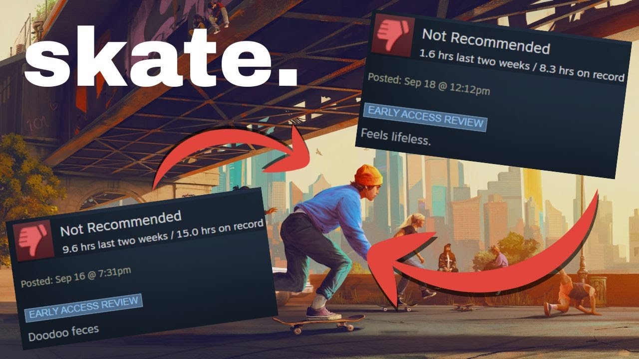 Reading NEGATIVE skate. Steam Reviews