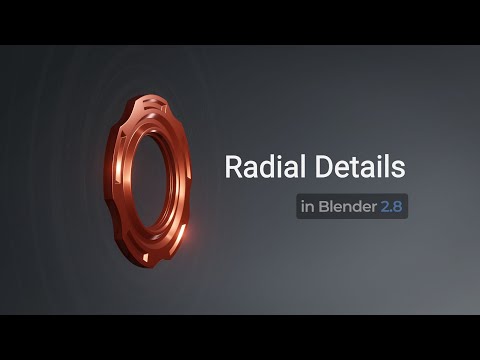 Blender Tutorial | Radial Details