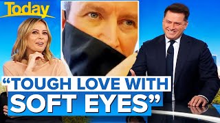 Hosts rip on WA Premier's bizarre face mask video | Today Show Australia