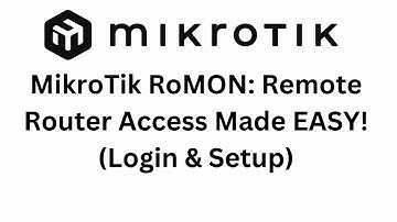 MikroTik RoMON: Remote Router Access Made EASY! (Login & Setup)