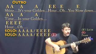 Golden Hour (JVKE) Guitar Cover Lesson in E with Chords/Lyrics