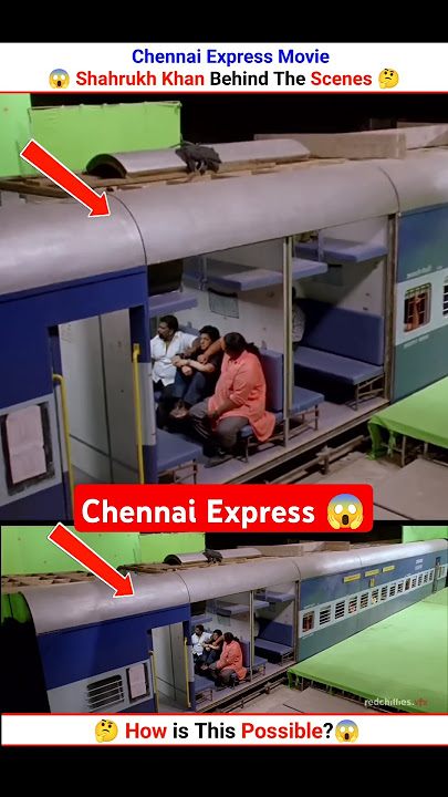 Chennai Express Movie's Shooting Scene 😱 SRK