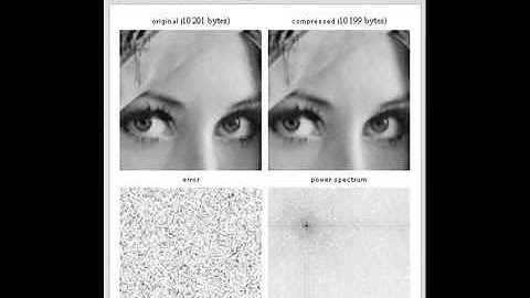 Image Compression via the Fourier Transform