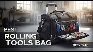 TOP 5 Best Rolling Tools Bag 2026 | Tool bag for travel